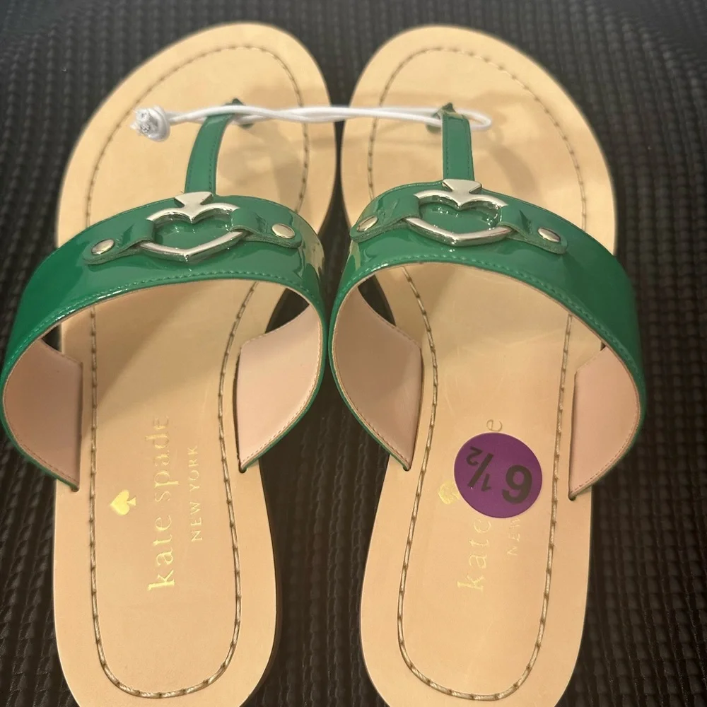 🆕Kate Spade Green Sandals